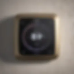 Sophisticated Thermostat Control Panel