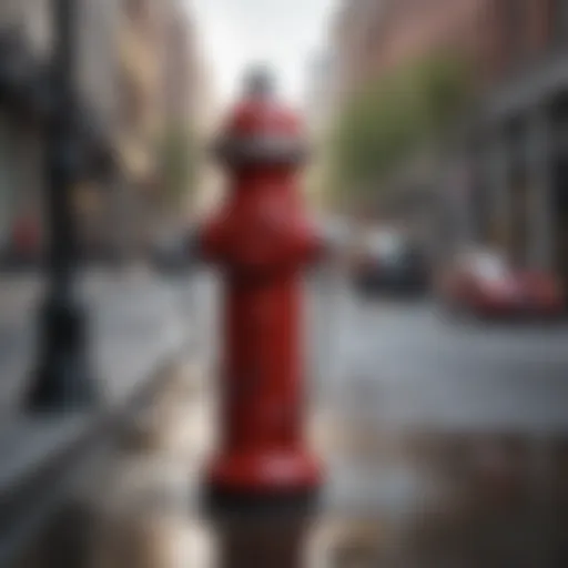 Sophisticated Water Hydrant Design with Modern Materials