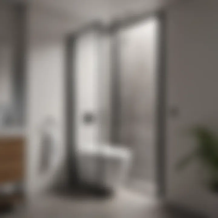 Space-Saving Toilet Bifold Door