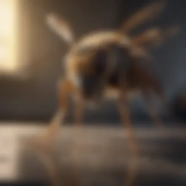 Spraying technique for hornet control