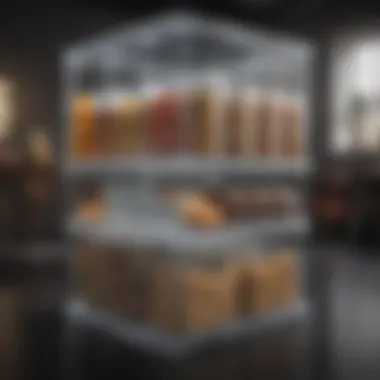 Versatile Stackable Design with Dividers Stackable clear storage bins with customizable dividers