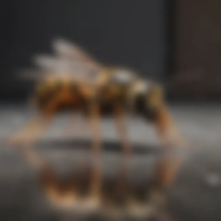 Infographic showing wasp prevention tips
