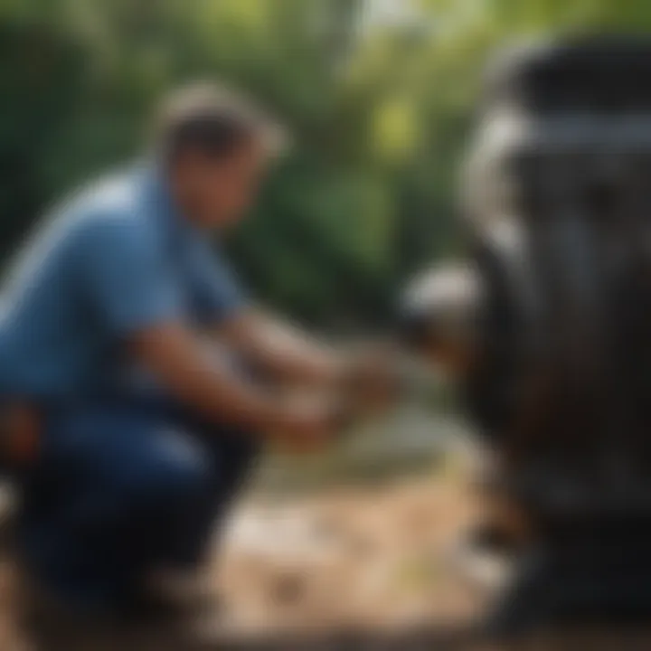 Swamp Cooler Water Pump Replacement Maintenance