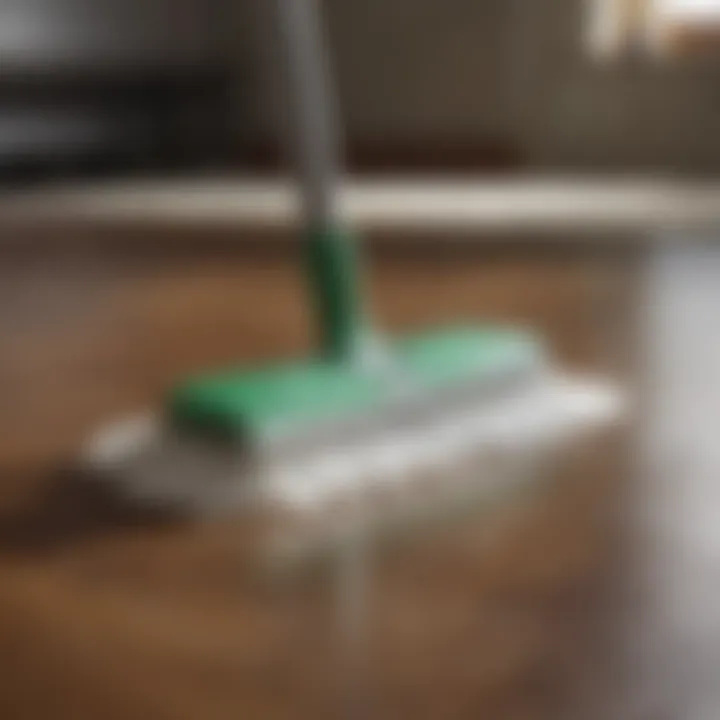 Streamlined Cleaning Process Efficient Swiffer Wet Jet Mop Cleaning