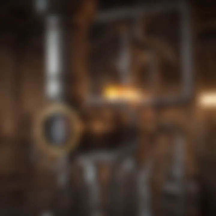 Illustration of a taco zone valve in a heating system