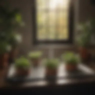 Demonstration of optimal watering technique for Jiffy trays