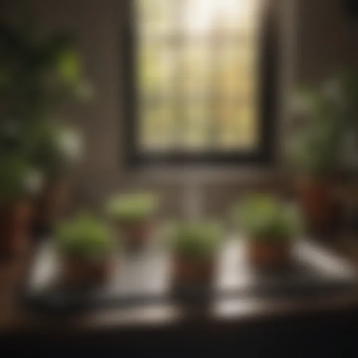 Demonstration of optimal watering technique for Jiffy trays