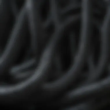 Sustainable Choices: Eco-Friendly Rubber Hoses Eco-friendly rubber water hoses on display