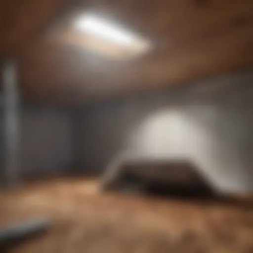 Illustration of a crawl space with proper venting