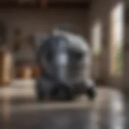 A powerful shop vac showcasing its robust design and features.