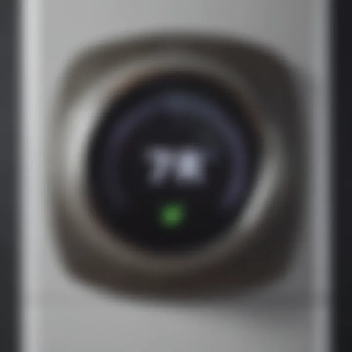 Thermostat sensor for regulating oil heater temperature