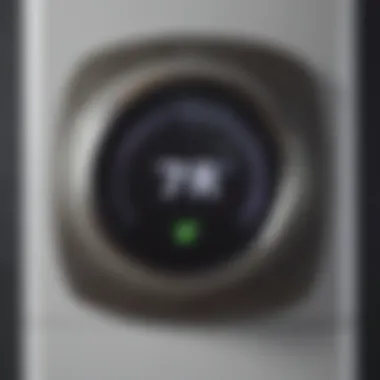 Smart Thermostat Technology Thermostat sensor for regulating oil heater temperature