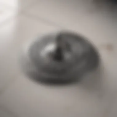 Intricate Modern Patterns Sleek and modern toilet floor bolt cap with intricate patterns
