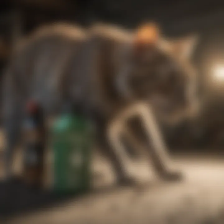 Informative Infographic Demonstrating Tomcat Rat Spray Application Techniques Tomcat Rat Spray Application Guide Infographic