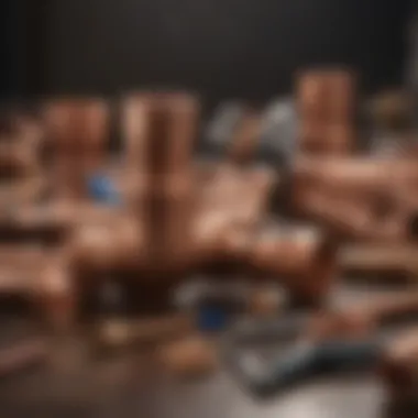 Essential Tools for Copper Pipe Fitting with Shark Fittings Tools for fitting copper pipes using shark fittings