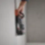 Premium drywall sander with adjustable handle