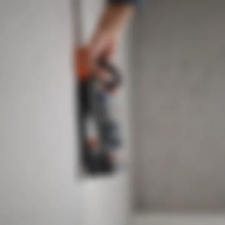 Premium drywall sander with adjustable handle