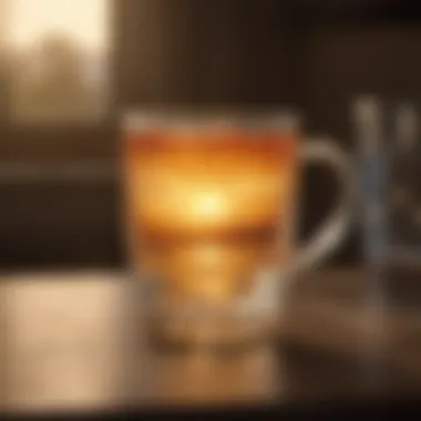 Capturing Radiance: Tervis Translucent Mug Translucent Tervis Mug with Sunset Glow
