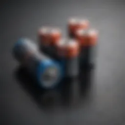 Chemical structure of a triple AAA rechargeable battery