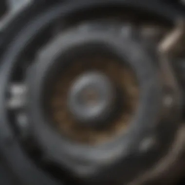 Garbage Disposal Motor Close-Up