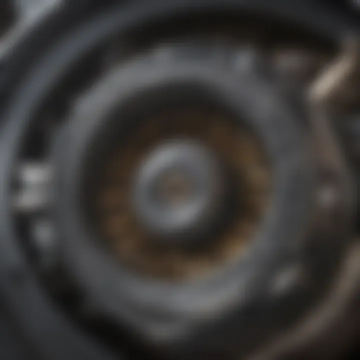 Garbage Disposal Motor Close-Up