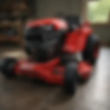 Easy maintenance features of Troy Bilt rear engine mower