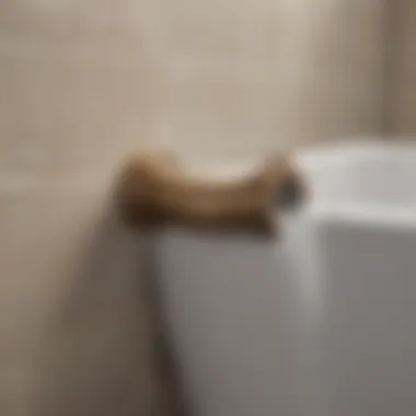 Installation of Tub Spout Pipe Diagram demonstrating the installation of a tub spout pipe