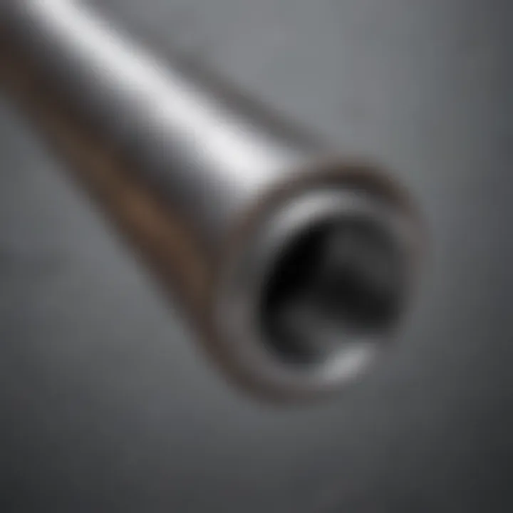 Materials Used in Tub Spout Pipes Illustration of various materials used in tub spout pipe construction