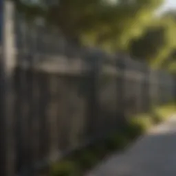 Artistic rendering of modern Ace Hardware plastic fencing design