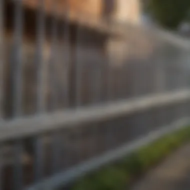 Visual representation of various types of plastic fencing available at Ace Hardware