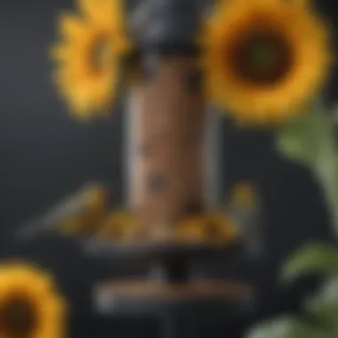 Innovative bird feeder with multiple feeding ports