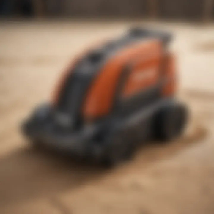 Durable construction shop vac for sand particles