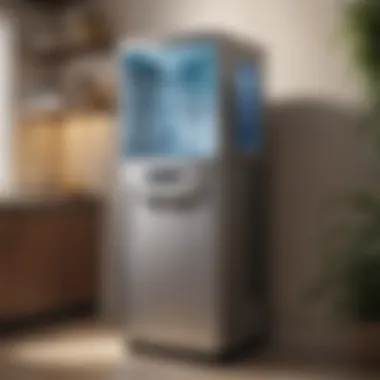 Environmentally Conscious Choice Energy-efficient water cooler dispenser in eco-friendly environment