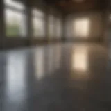 Concrete floor primer application process
