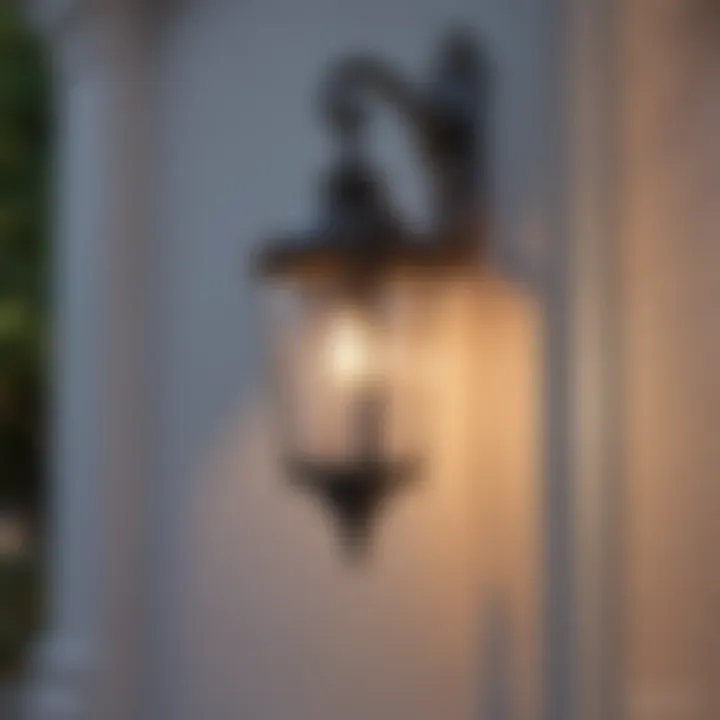 Achieving Perfection in Outdoor Light Fixture Installation Completed Outdoor Light Fixture Installation