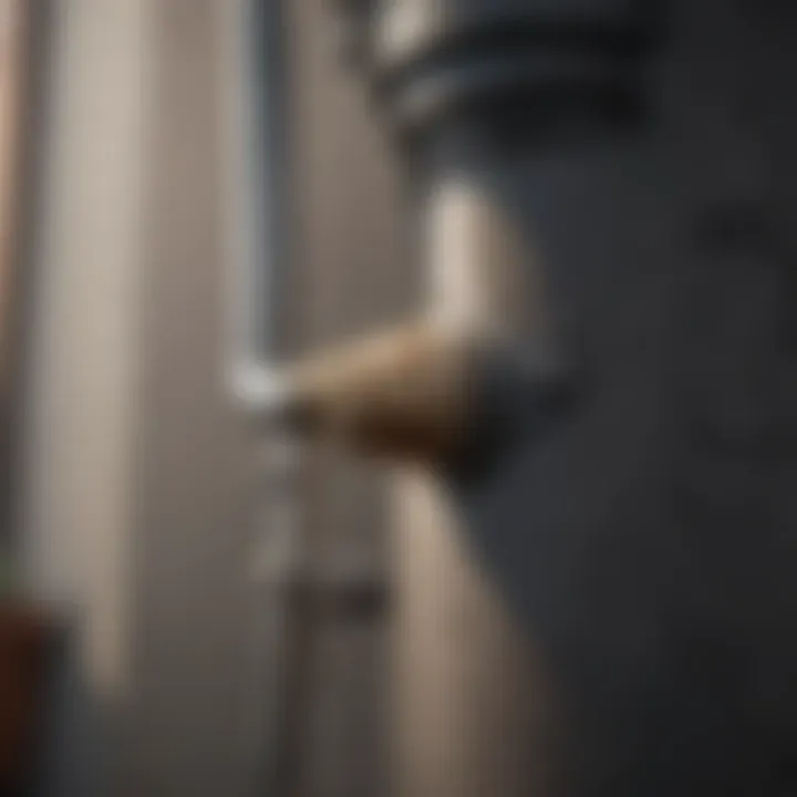 downspout plug installation process