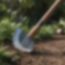 Ergonomic Garden Hoe Handle
