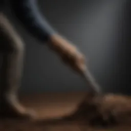 A sleek and ergonomic handle design for post hole diggers