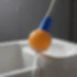 Innovative Scrubbing Bubbles Toilet Cleaner Wand in action