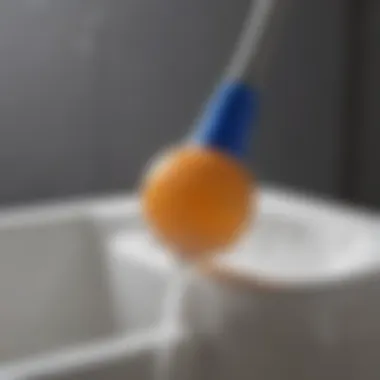 Innovative Scrubbing Bubbles Toilet Cleaner Wand in action