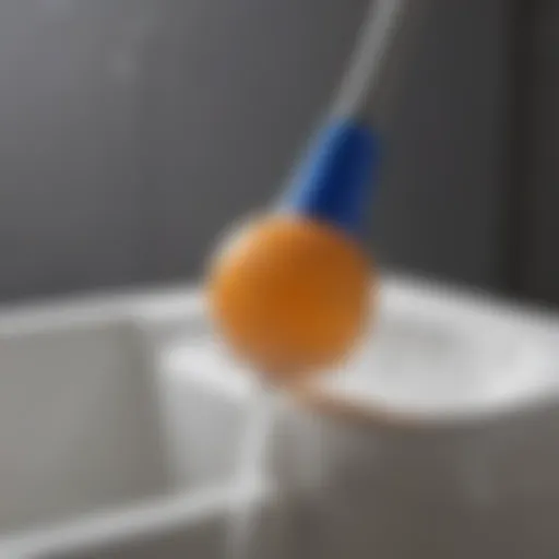 Innovative Scrubbing Bubbles Toilet Cleaner Wand in action