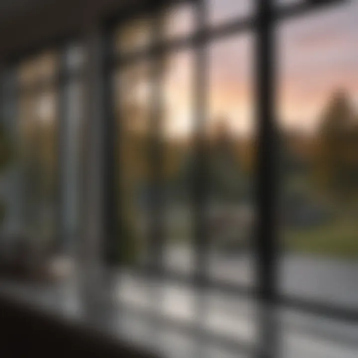 Easy Maintenance of Snap-In Vinyl Glazing Easy maintenance of snap-in vinyl glazing