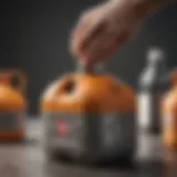 Innovative spill-proof gas can design