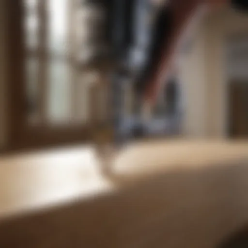 Precision Staple Placement on Plywood