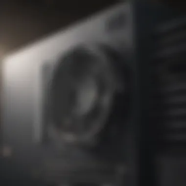 Efficient cooling system of stationary AC units