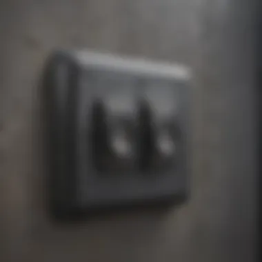 Close-up of Weatherproof Switch Box Features Close-up of Weatherproof Switch Box Features