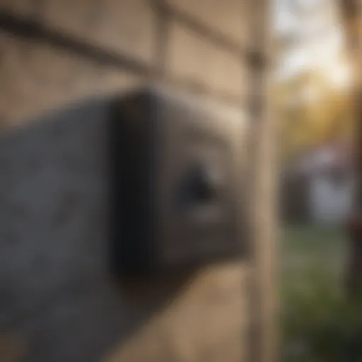 Weatherproof Switch Box in Outdoor Setting
