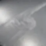 Flawless Finish on Aluminum Surface Elegant aluminum surface painted with white spray paint