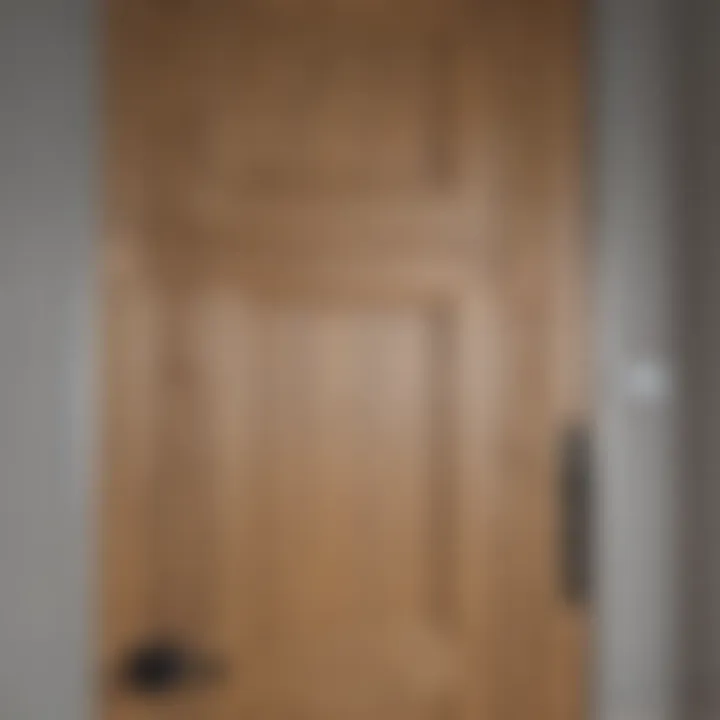 Step-by-step installation guide of door casing with tools
