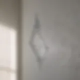 Installation Techniques for Drywall Corner Guards Detailed view of a drywall corner guard installation